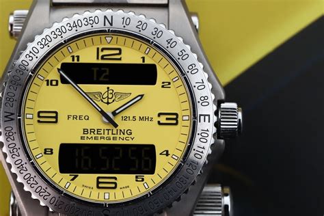 breitling met noodsignaal|Breitling Emergency Professional E56121; Titanium heren .